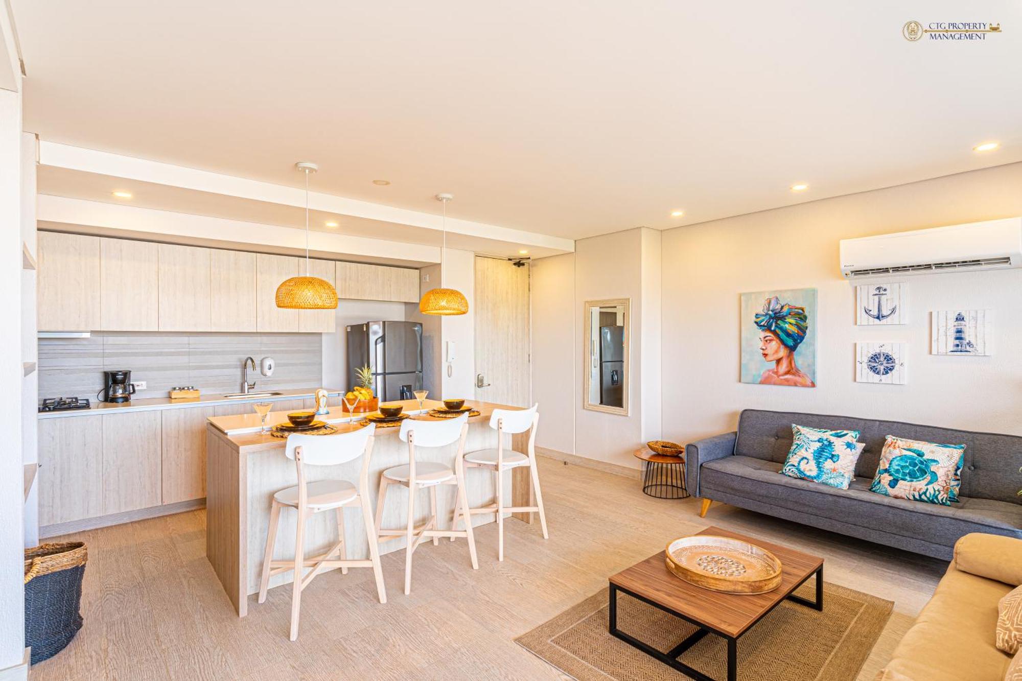 Martinique Cartagena - Apartamentos A Corta Caminata De Playa Azul エクステリア 写真